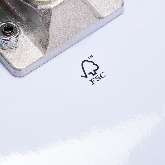 SKATE CRIANÇA 3-7 ANOS CP100 MINI SKATOPIA TAMANHO 7,25" CINZENTO