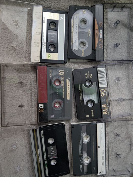 Maxell Tdk  Sony хромові аудіокасети, записані з вініла мною. Лот.