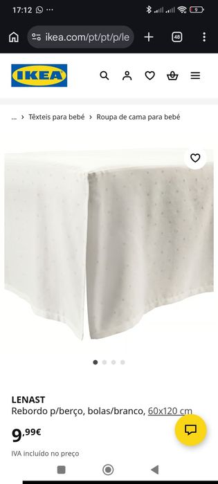 Berço Branco Ikea