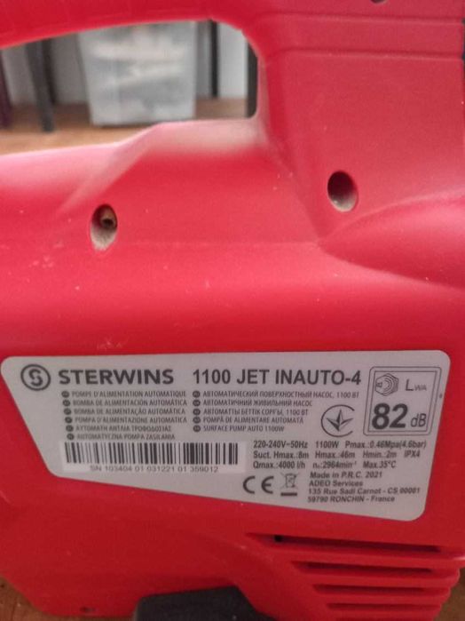 pompa do wody sterwins