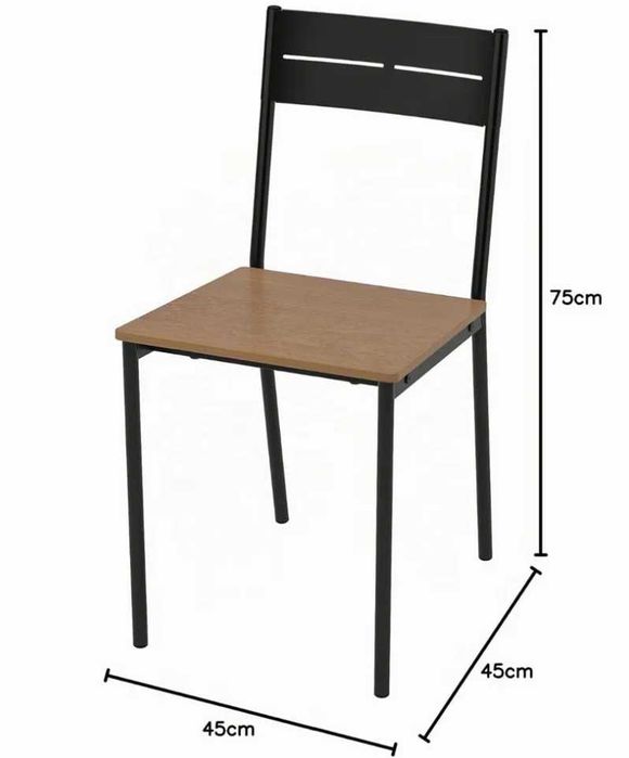Mesa branca redonda VIHALS + 2 cadeiras SANDSBERG Ikea