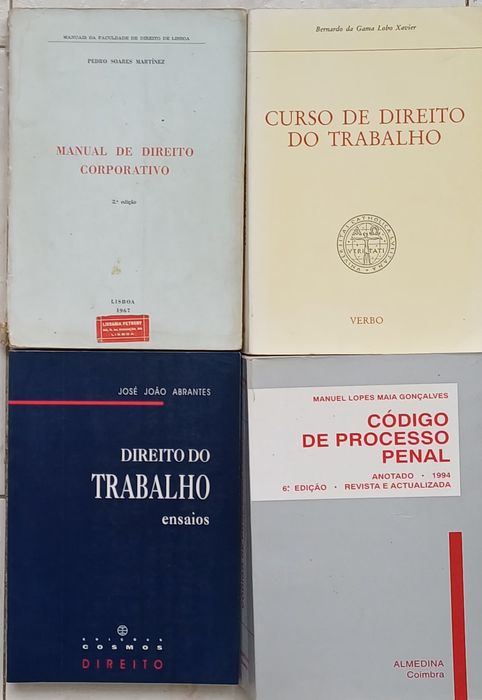 Direito Vários Livros Vários preços