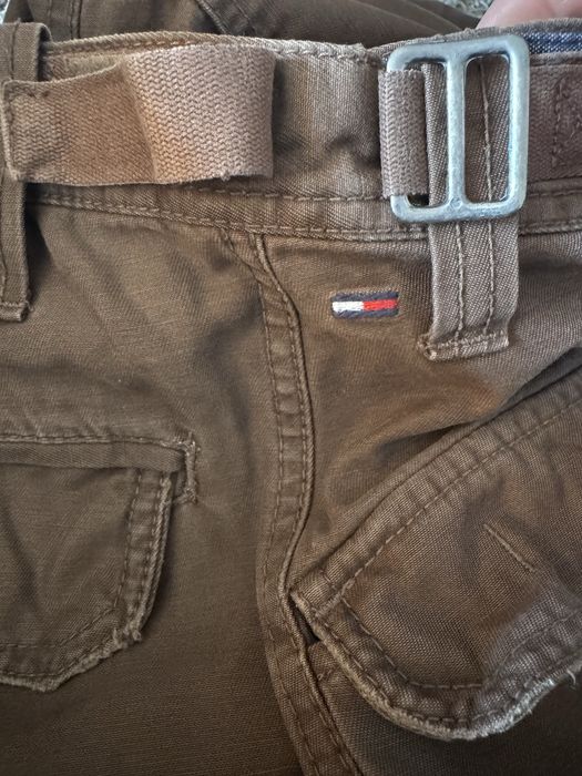 Spodnie męskie brązowe Tommy Hilfiger