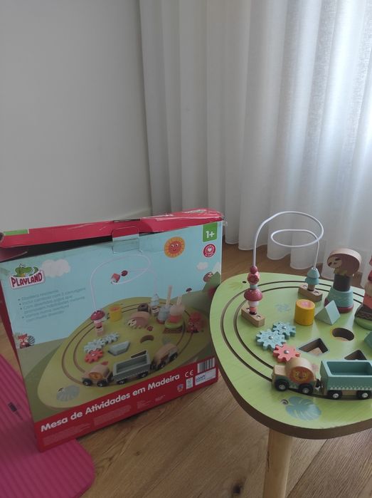 Mesa atividades Madeira