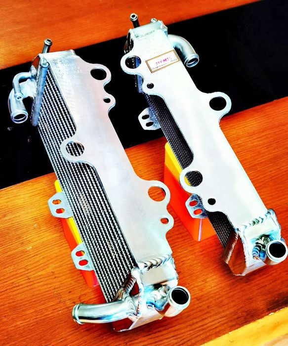 Radiadores KTM LC4 400 e 620 e 625 e 640 e 660 Alumínio 94 a 07