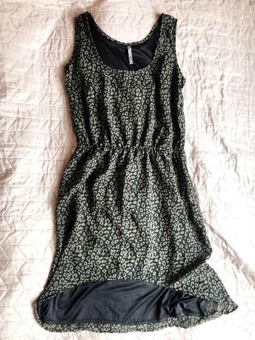 Sukienka Reserved moro panterka L