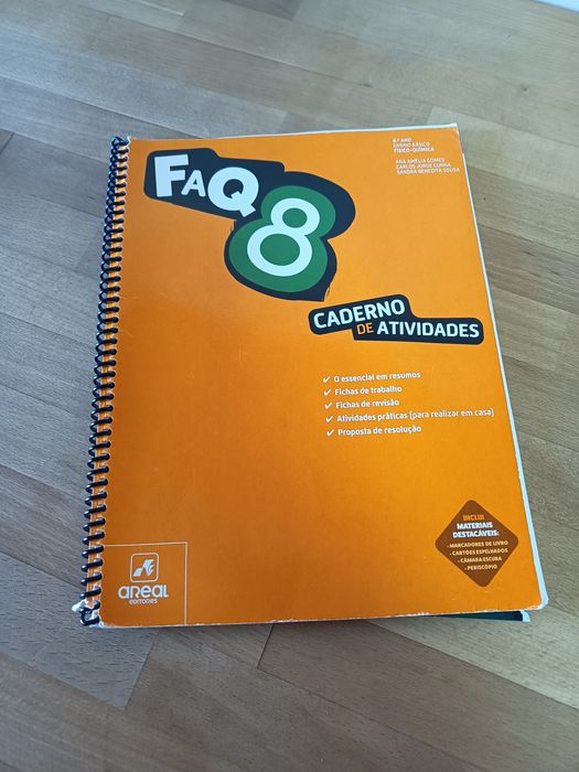 FAQ 8 caderno de atividades 8 ano