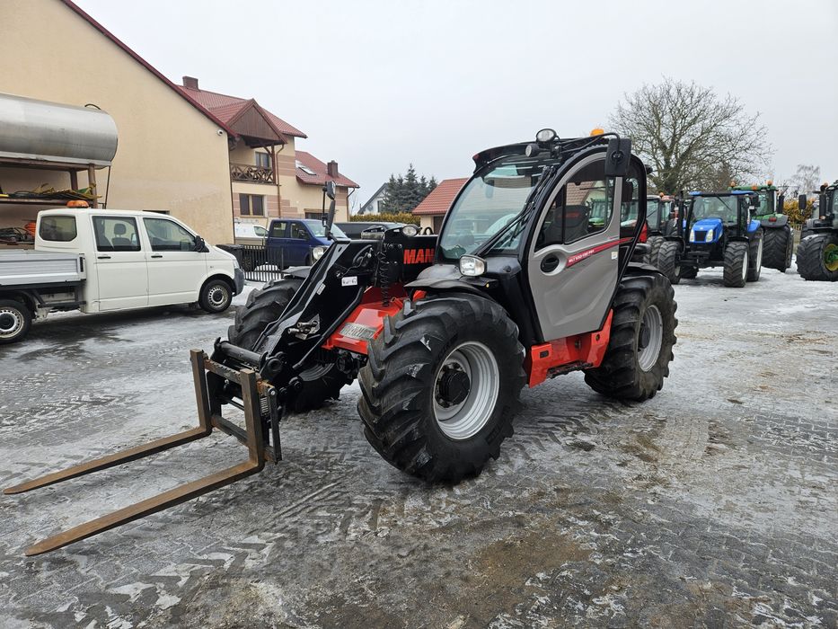 Ładowarka teleskopowa manitou mlt 635 -130 ps rok2018 opony 90%