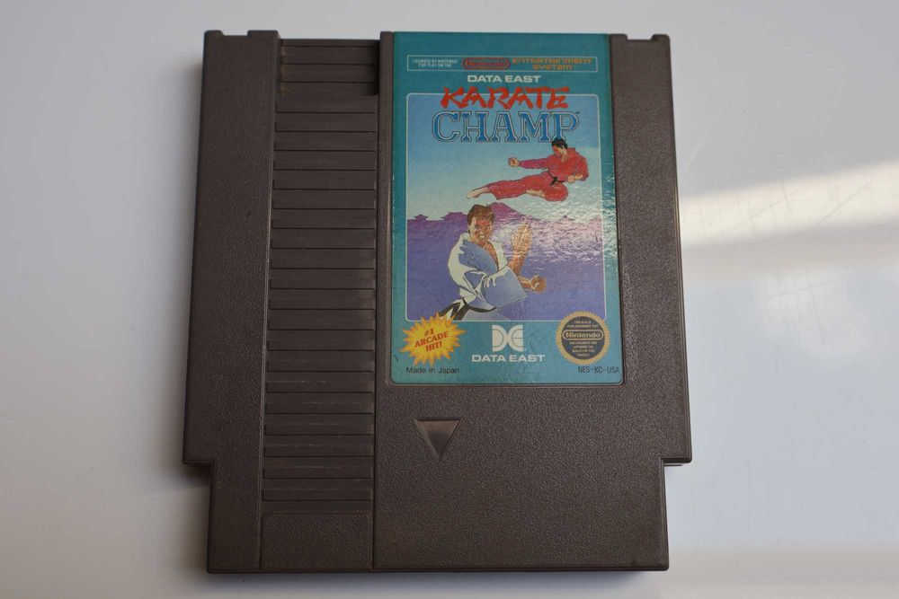 Gra Karate Champ na konsolę Nintendo Entertainment System (NES) USA