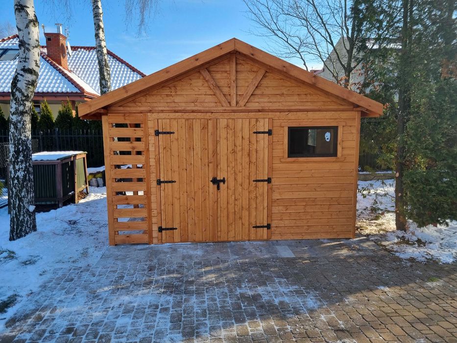 Domek narzędeziowy 4x4 Altana ogrodowa Drewutnia PRODUCENT