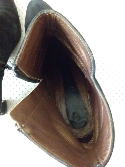 Ботильоны/ полусапожки замшевые Peter Kaiser