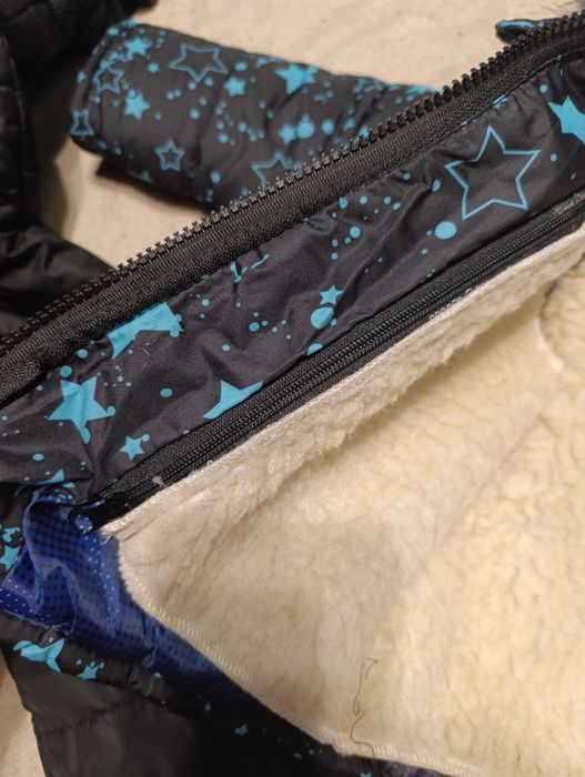 Зимовий напів комбінезон на хлопчика