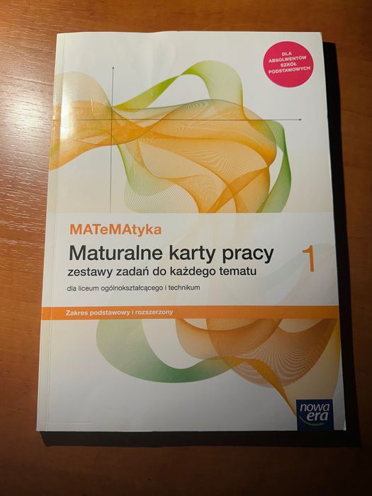 Matematyka Maturalne karty pracy zestawy zadań kl. 1