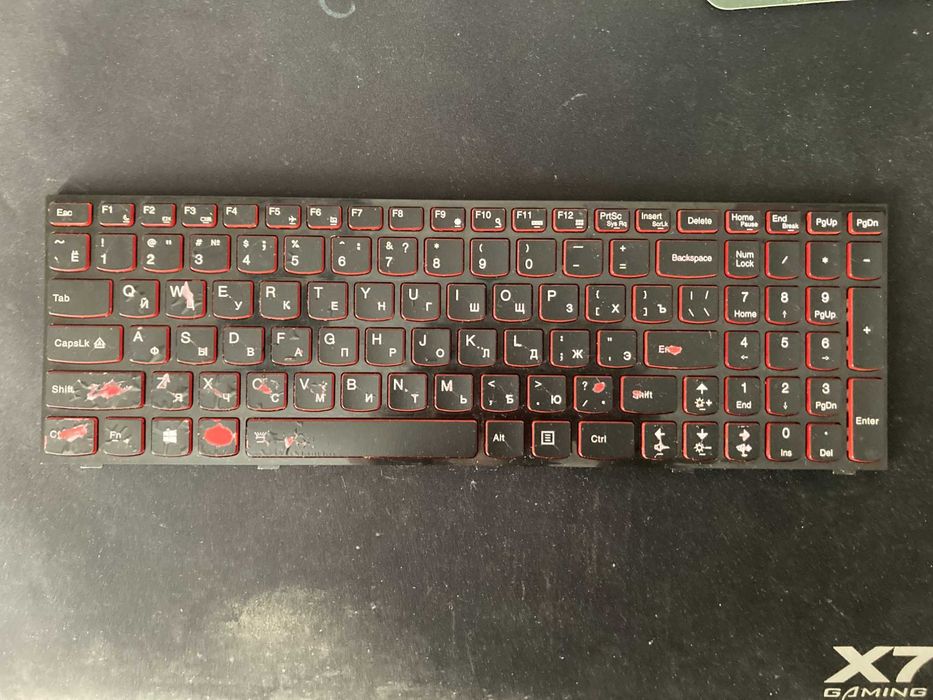 Клавіатура яка підходить до ноутбуку Lenovo Y510p