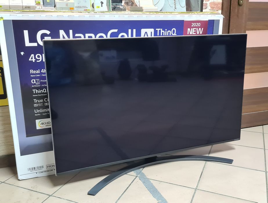 Smart TV telewizor LG NanoCell Al ThinQ 4K HDR 49" 49NANO86 2020 KOMIS