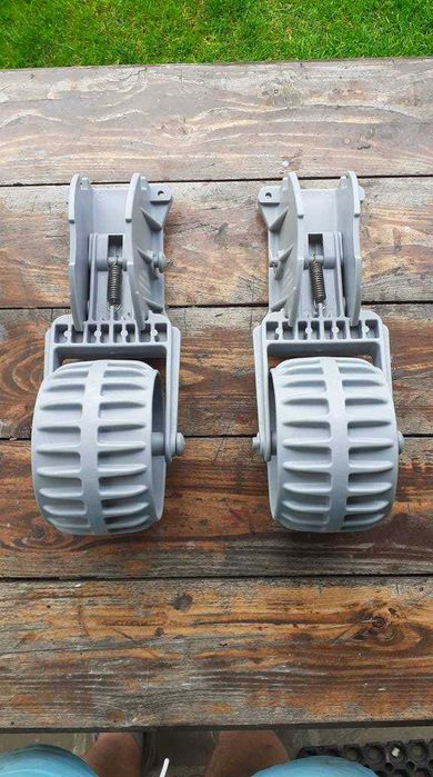 Nowe Koła Slipowe Transportowe Do Pontonu Z Tworzywa, Super Lekkie