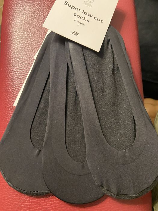Stopki damskie H&M 3-pak rozmiar 36/38 nowe