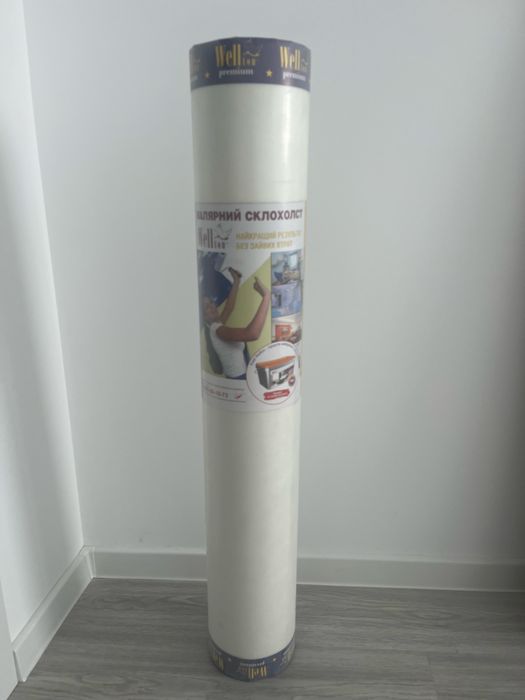 Малярне склополотно Wellton W50 50 г/кв.м 50 м