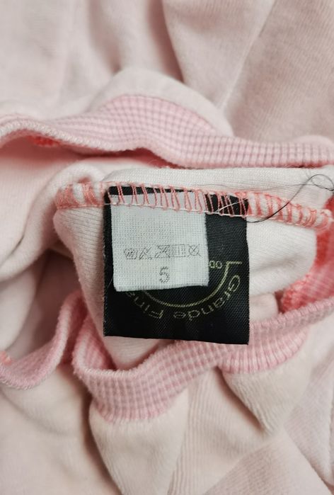 Bluza dla psa Grande Finale - różowa  z brokatowym króliczkiem, S