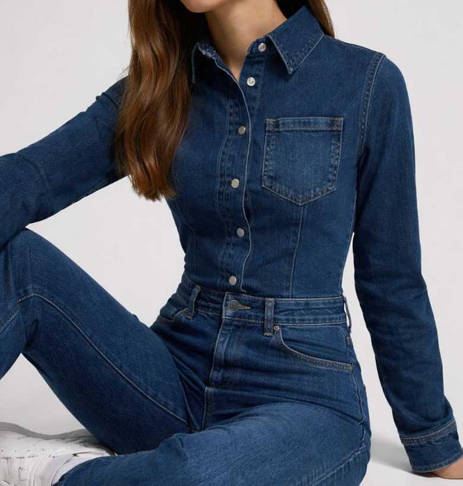 Denimowy kombinezon RESERVED