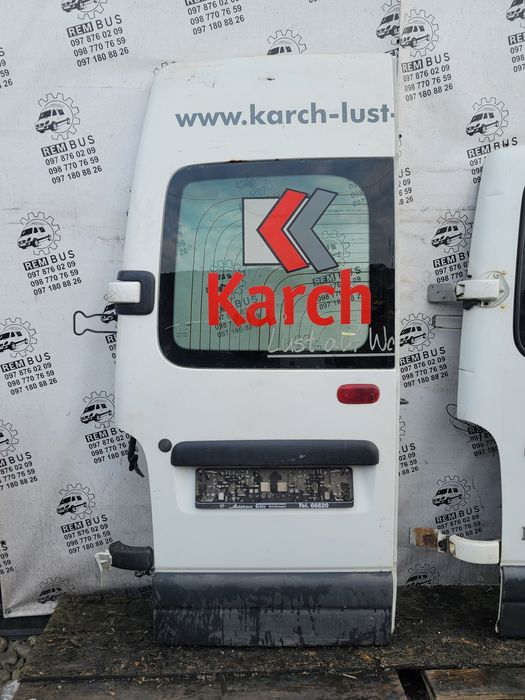 Дверка задня ліва Renault Master 2 біла з склом