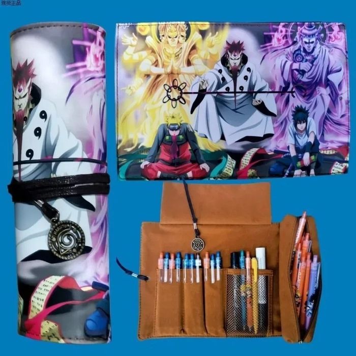 Estojo desenhos Naruto