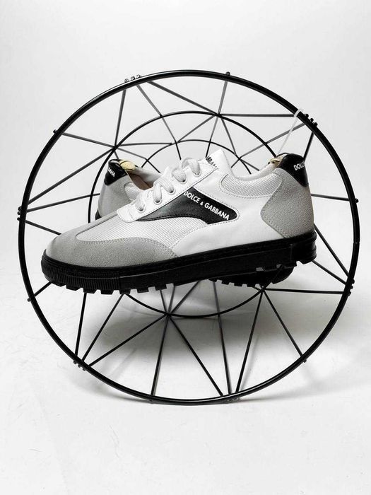 РАСПРОДАЖА! Кроссовки мужские DOLCE GABBANA серые кеды