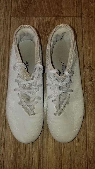 Buty Adidas Predator Accuracy.3 FG 36/37 23.3cm lanki korki białe BDB
