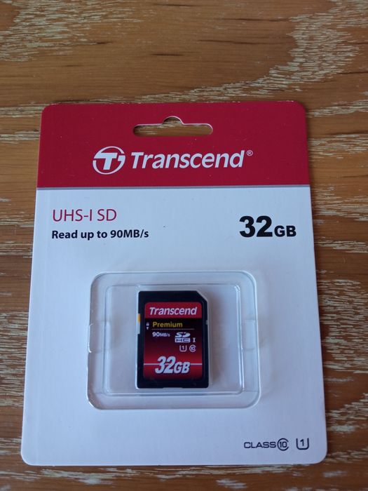 Transcent premium SDHC 32 gb class 10 UHS-D