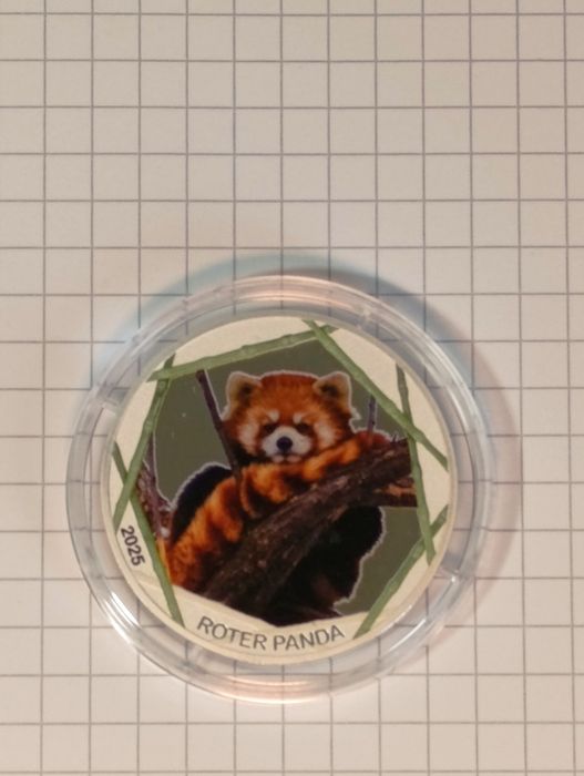 Монета 1 унция серебра 999