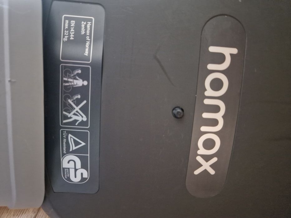 Fotelik rowerowy Hamax odchylany