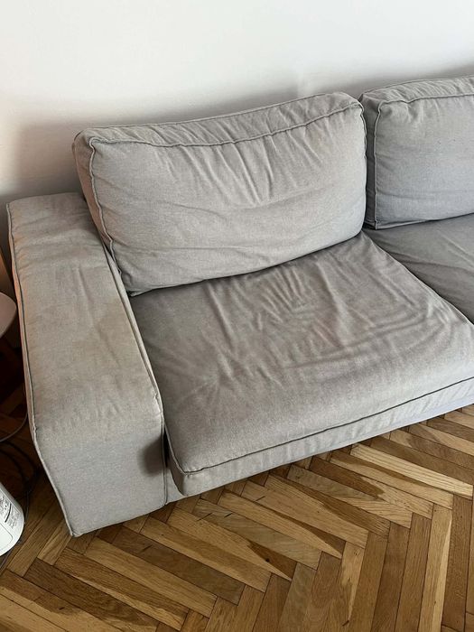 Zależy mi na szybkiej sprzedaży!!! Ikea KIVIK sofa 3-osobowa + dodatkowy pokrowiec