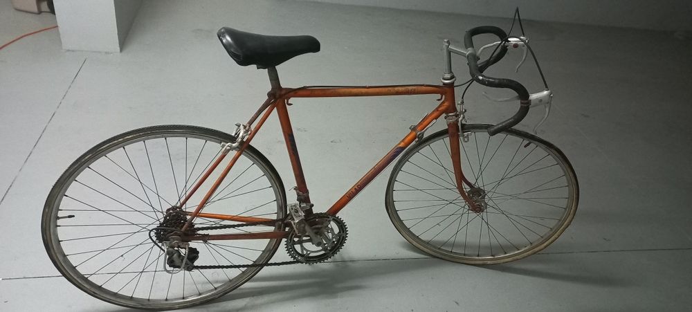Bicicleta de ciclismo década 70