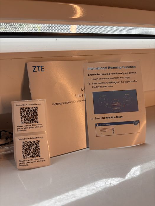 Router mobilny 4G LTE ZTE U10 – NOWY