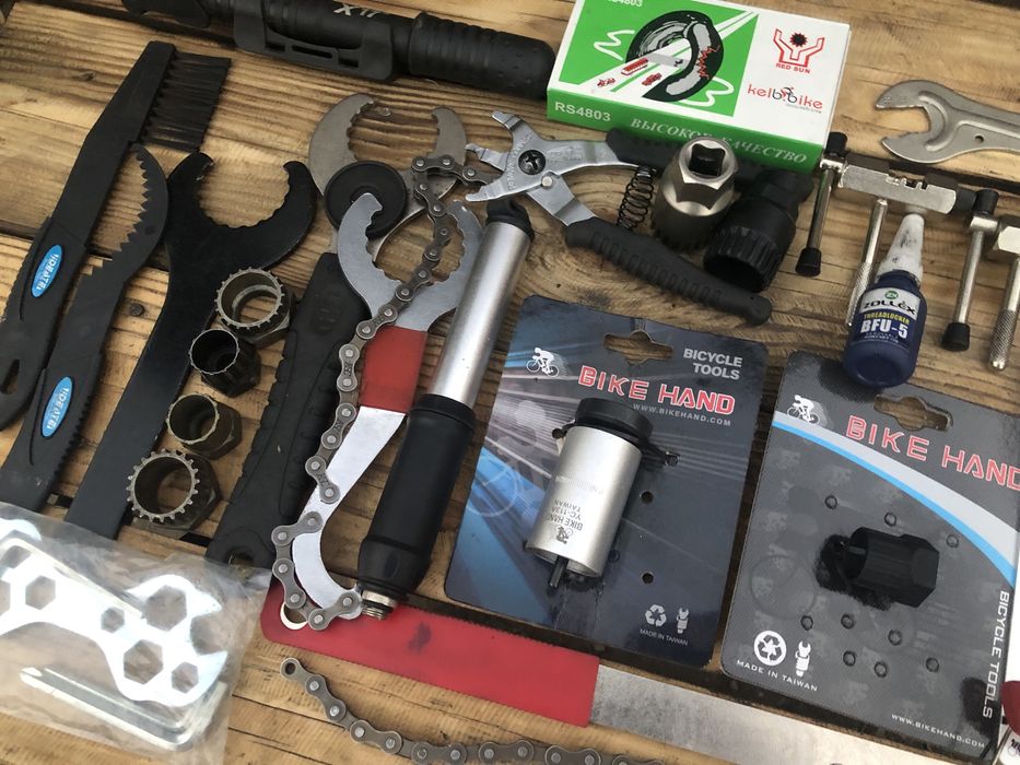 ВЕЛО Съемники, выжимки, хлысты, ключи, Kenli, Spelli, SuperB