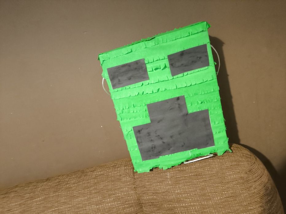 Piniata urodziny Minecraft creeper