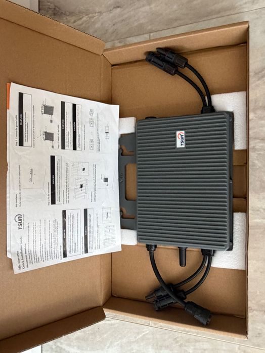 Мікроінвертор TSUN TSOL-MS800 800W для сонячних панелей | Новий | Wi-Fi | IP67