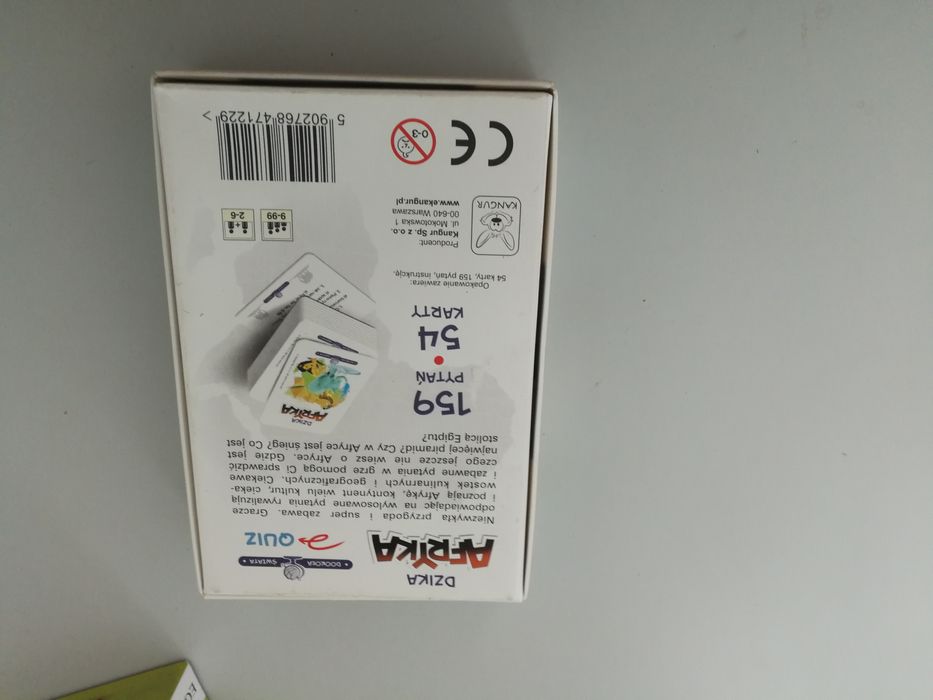 Gra dla rodziny dzika Afryka quiz