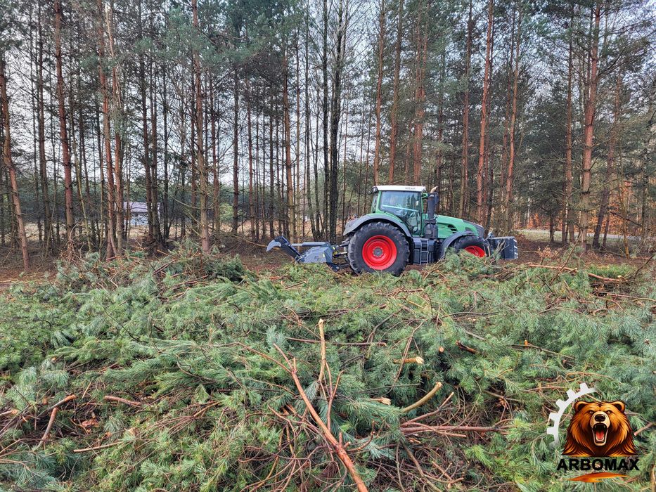Mulczowanie wgłębne i powierzchniowe działek, usuwanie zarośli, frezowanie pni - Dynów