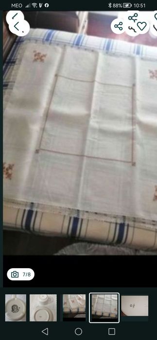Estrumento para enrolar o cabelo + colher de compota+chávenas VA e Sacavém+panos novos  ponte cruz
Está nova..
Utilizada 2 vezes 
20€
