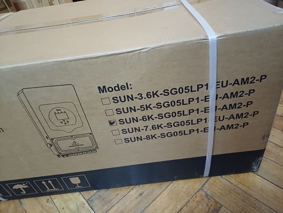 Гібридний інвертор Deye 6   кіловат