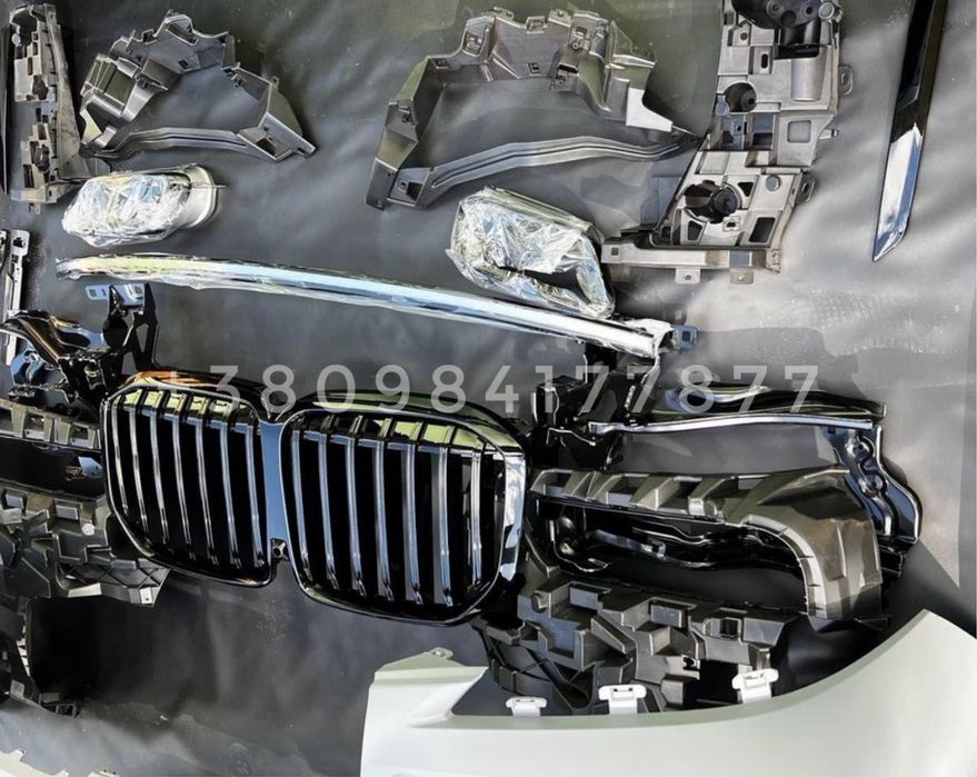 Обвес G07 LCI 60i m-tech рестайлинг м-пакет передний бампер задний x7