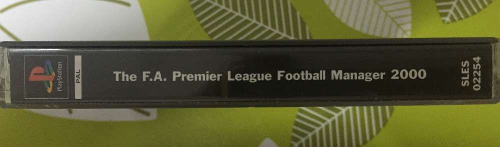 Jogo PSX - PS1 - The F.A. Premier League - Foitball Manager 2000