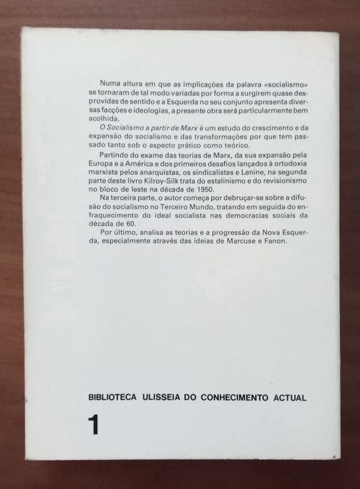 O Socialismo a partir de Marx