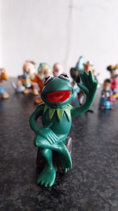 Bonecos antigos de pvc