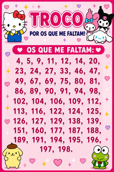 Cartas Hello Kitty