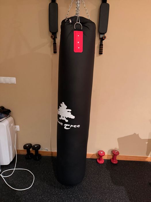 Saco de box e suporte