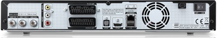 Receptor de satélite Humax iCord+