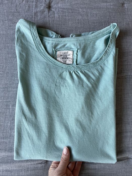 Miętowa koszulka damska H&M r.158/164