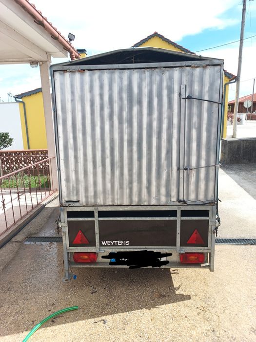 Atrelado Reboque 2 Eixos 750kg | Rodado Duplo | Lona | 2,58m
